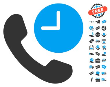 Telefon saat simgesini ücretsiz bonus
