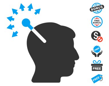 Ücretsiz Bonus ile optik sinir arayüzü simgesi