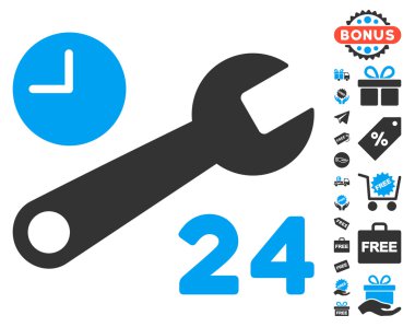 Servis saatleri simgesi ücretsiz bonus