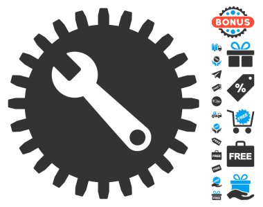 Ücretsiz Bonus simgesiyle hizmet araçları