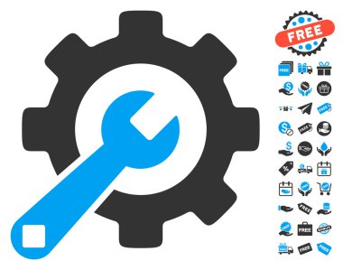 Ücretsiz Bonus simgesiyle hizmet araçları