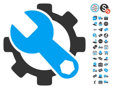 Ücretsiz Bonus simgesiyle hizmet araçları