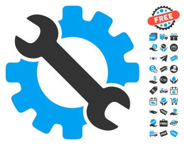 Ücretsiz Bonus simgesiyle hizmet araçları