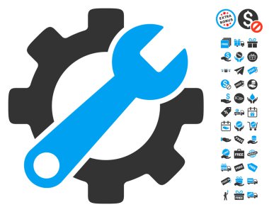 Ücretsiz Bonus simgesiyle hizmet araçları