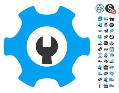 Ücretsiz Bonus simgesiyle hizmet araçları