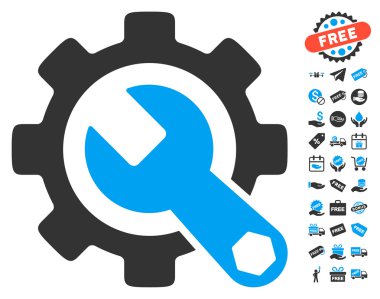 Ücretsiz Bonus simgesiyle hizmet araçları