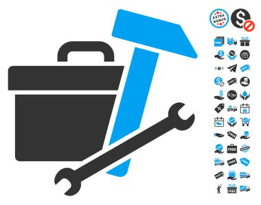 Araç kutusu simgesi ile ücretsiz Bonus