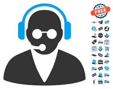 Ücretsiz Bonus ile destek işleç simgesi