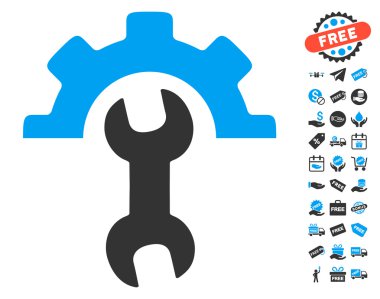 Ücretsiz Bonus simgesiyle hizmet araçları