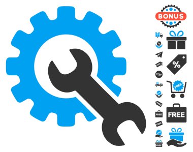 Ücretsiz Bonus simgesiyle hizmet araçları