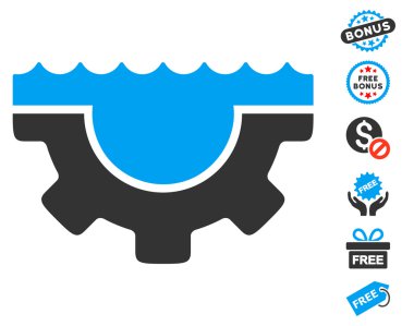 Su Servisi dişli simgesini ücretsiz bonus