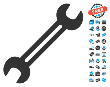 İngiliz anahtarı simgesini ücretsiz bonus