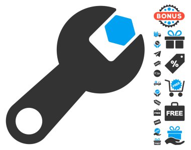 İngiliz anahtarı simgesini ücretsiz bonus