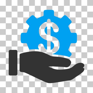 Geliştirme hizmeti vektör simgesi