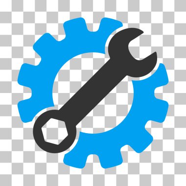 Hizmet araçları vektör simgesi