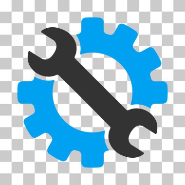 Hizmet araçları vektör simgesi