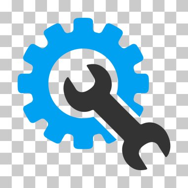 Hizmet araçları vektör simgesi