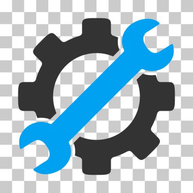 Hizmet araçları vektör simgesi