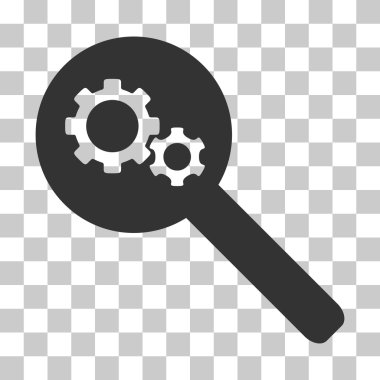 Arama vites araç vektör simgesi