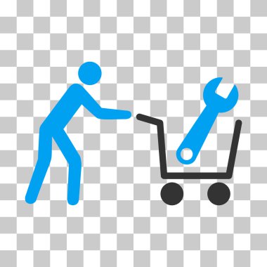 Vektör simgesi alışveriş araçları