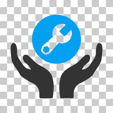 Anahtar bakım vektör simgesine