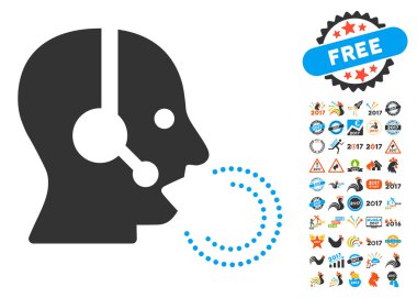 Operatör konuşma simgesini 2017 yılı ile Bonus semboller