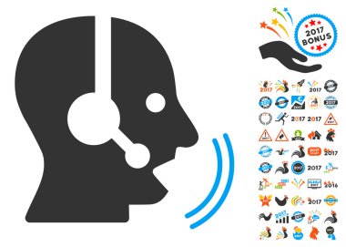 Operatör konuşma simgesini 2017 yıl Bonus sembollerin ile