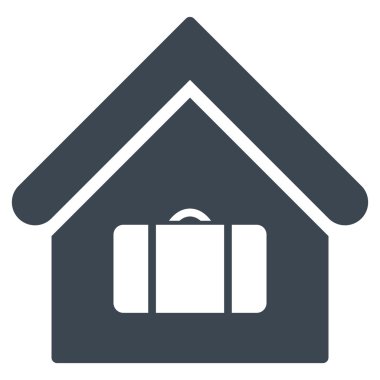 Tavuk Cafe düz vektör simgesi