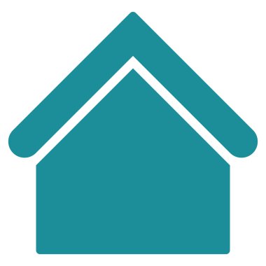 Tavuk Cafe düz vektör simgesi