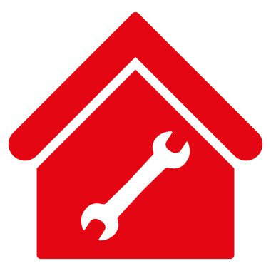 Tavuk Cafe düz vektör simgesi