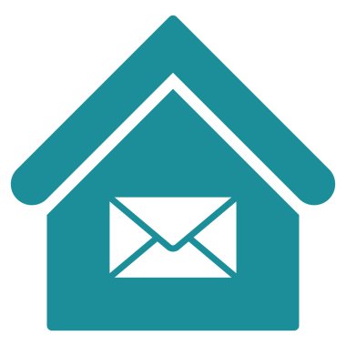 Tavuk Cafe düz vektör simgesi