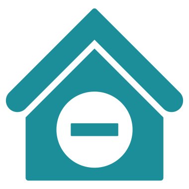 Tavuk Cafe düz vektör simgesi