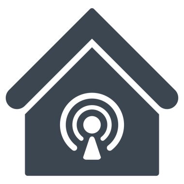 Tavuk Cafe düz vektör simgesi