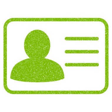 Hesap kartı grenli doku simgesi