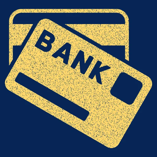 Bank Cards Grainy Texture Icon