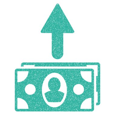 Banknot grenli doku simgesini harcamak