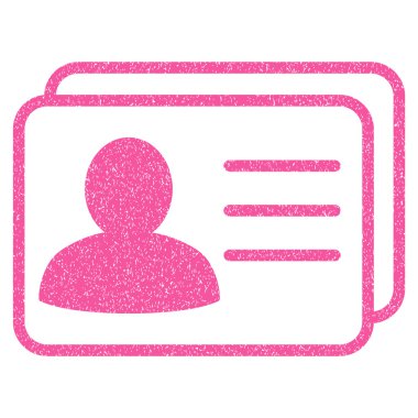 Hesap kartları grenli doku simgesi