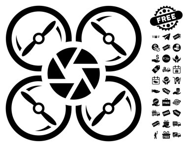 Ücretsiz Bonus ile çekim dron simgesi