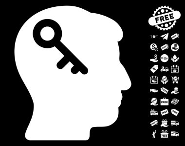 Kafa simgesi ücretsiz Bonus ile anahtar