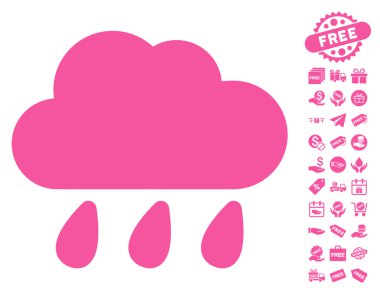 Yağmur bulutu simgesi ücretsiz bonus
