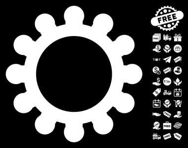 Dişli simgesini ücretsiz bonus