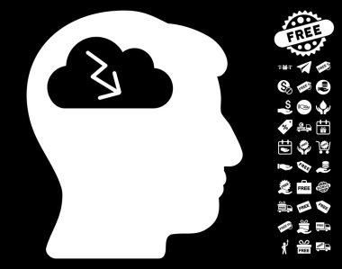 Beyin fırtınası simgesi ücretsiz bonus