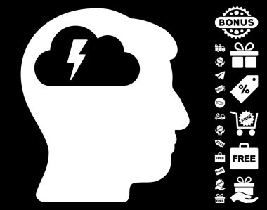 Beyin fırtınası simgesi ücretsiz bonus