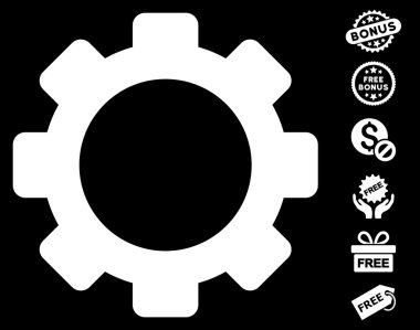 Dişli simgesini ücretsiz bonus