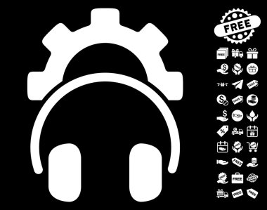 Kulaklık yapılandırma dişli simgesini ücretsiz bonus