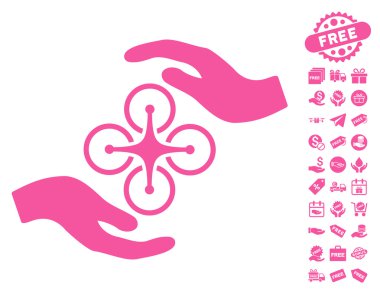 Hava helikopter bakım el simgesi ücretsiz bonus