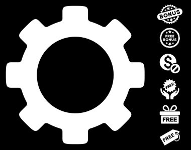 Dişli simgesini ücretsiz bonus