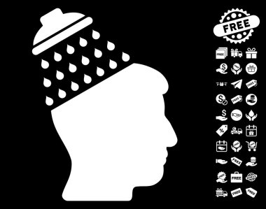 Beyin duş simgesi ücretsiz bonus