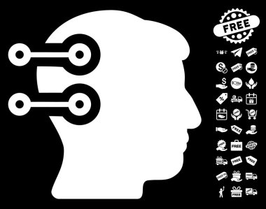 Ücretsiz Bonus kafa bağlayıcılar simgesiyle