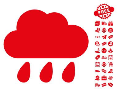 Yağmur bulutu simgesi ücretsiz bonus